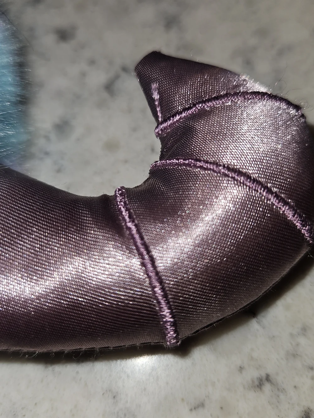 Disney Plush Teal & Purple Horned Headband